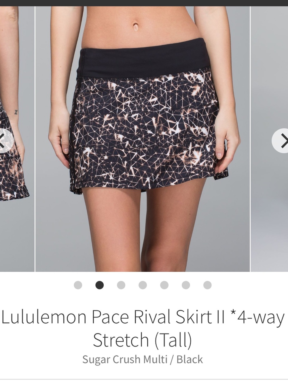 Lululemon Pace Rival Skirt ll